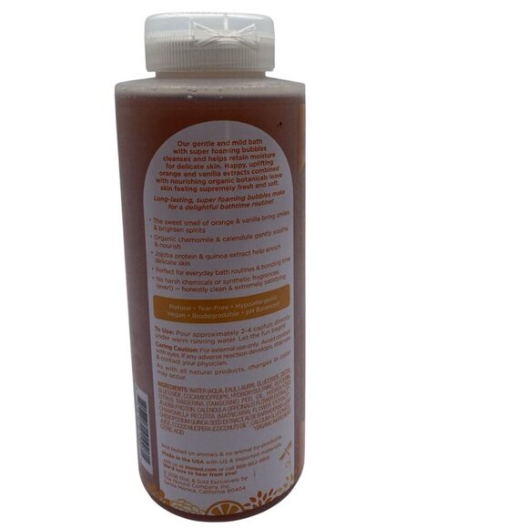 The Honest Company Honest Bubble Bath - Sweet Orange Vanilla - 12 oz - Picture 2 of 4